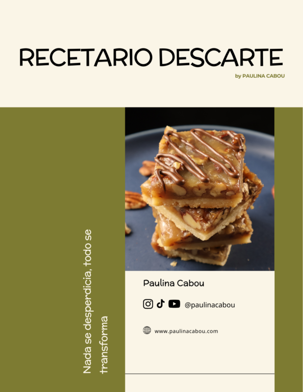 Recetario Descarte Masa Madre